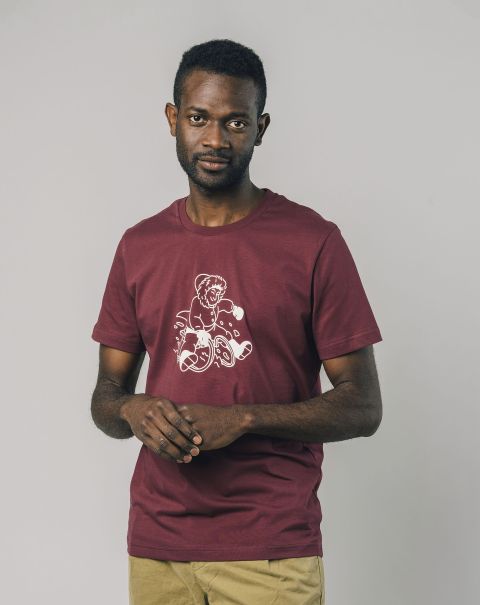 Men T-Shirts Innovative Sleigh T-Shirt Dark Porto