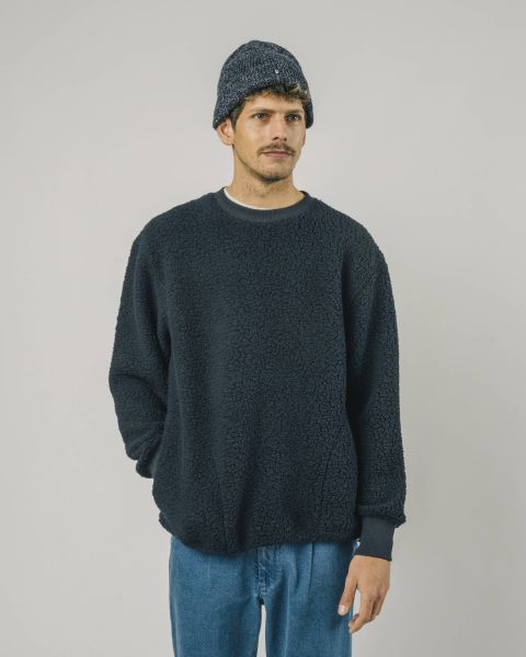 Revolutionize Fleece Sweatshirt Navy Outerwear Men