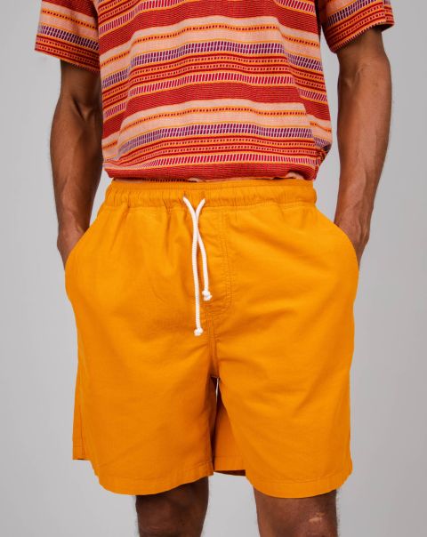 Shorts Convenient Baby Cord Summer Shorts Orangine Men