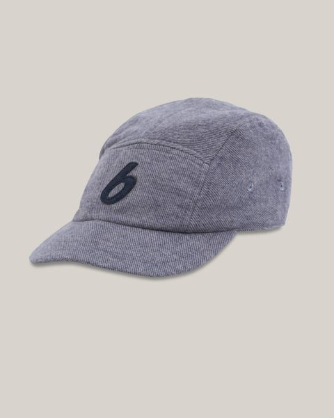 Cap Stone Blue Men Budget-Friendly Hats & Scarves