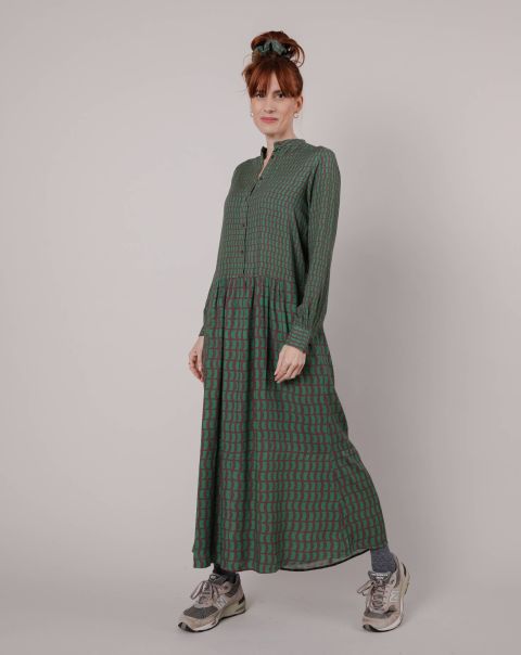 Dresses & Jumpsuits Geo Long Mao Dress Green Women Proven