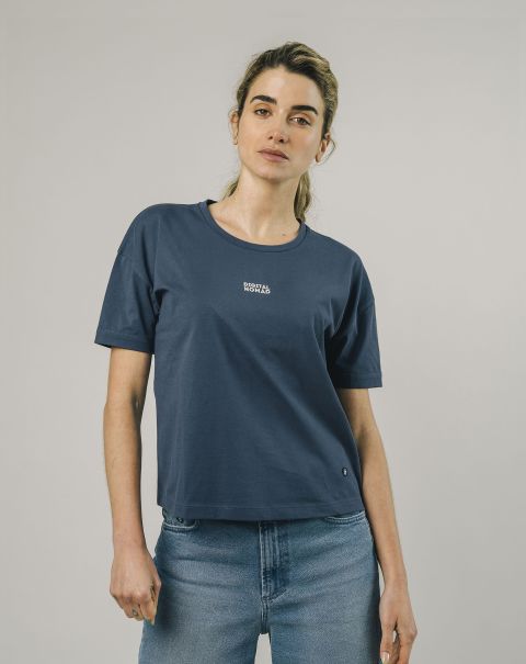 Nomad T-Shirt Indigo Women T-Shirts Affordable