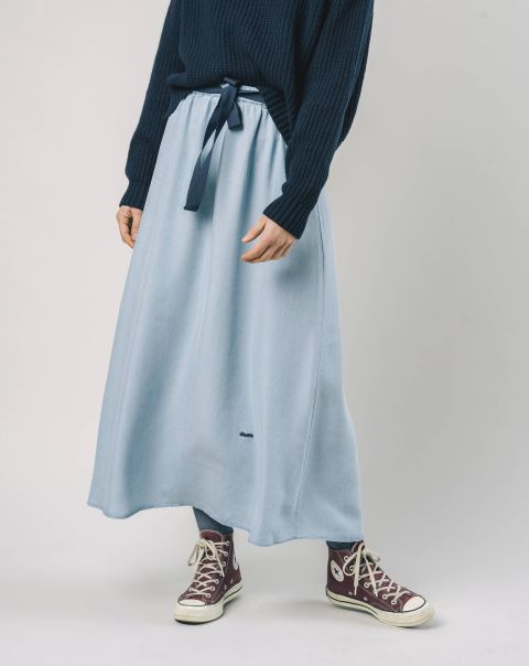 Eclectic Indigo Tencel Skirt Denim Skirts Women