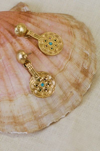Jewellery Women Streamline Gold Anouk - Gold-Plated Earrings